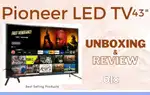 SLIM MODEL 43 SMART LED TV IPS PANEL NO-1 QUALITY WI-FI YOUTUBE OPTION