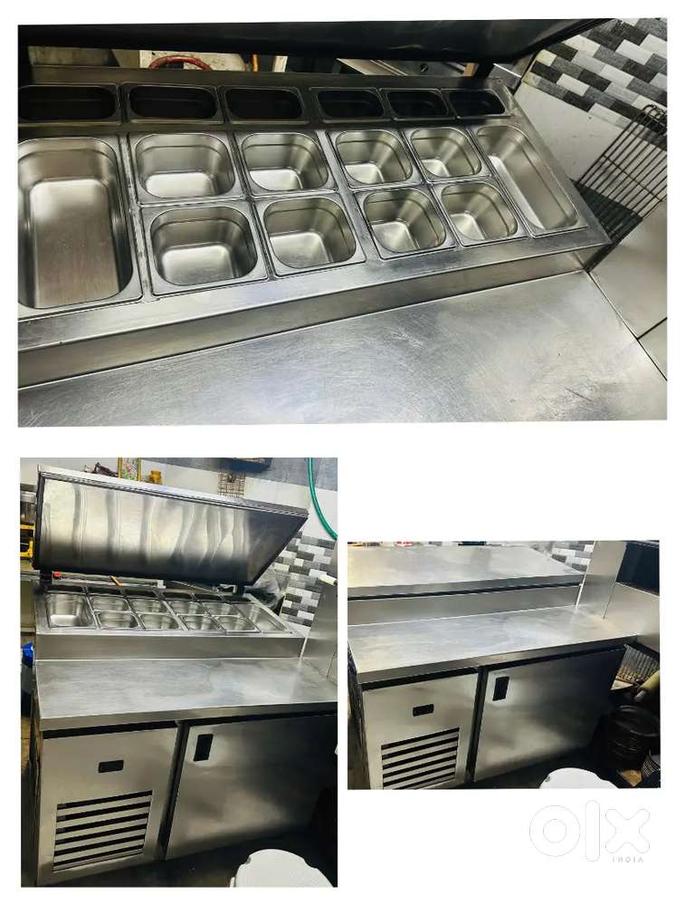 पिज्जा कामर्शियल ओवन, मैकलाइन, हॉट एंड कोल्ड सलाद बार