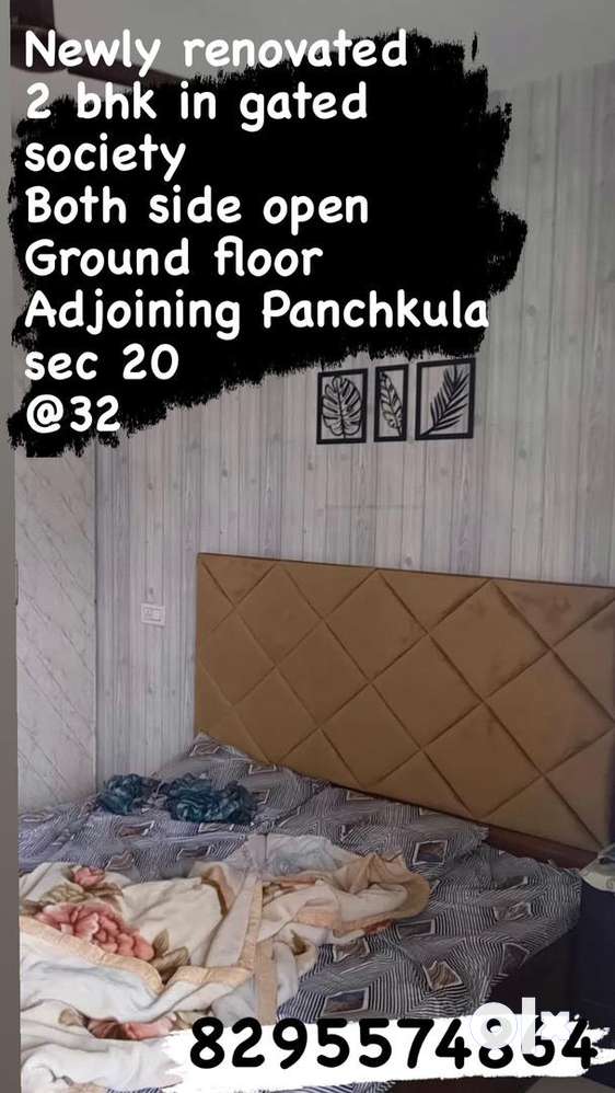 Newly renovated 2Bhk in gated society