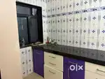 1bhk car parking family divya soc flat rent dhankawadi Bharti