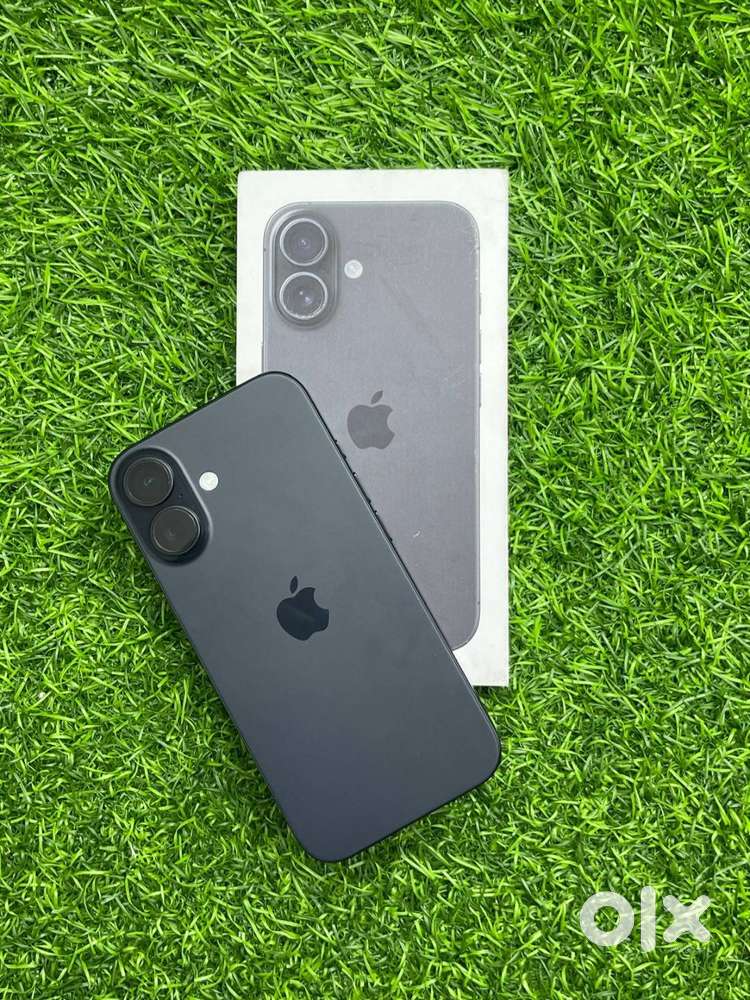 Apple iPhone 16 256GB - Black Color - Warranty Till August 2026 indian