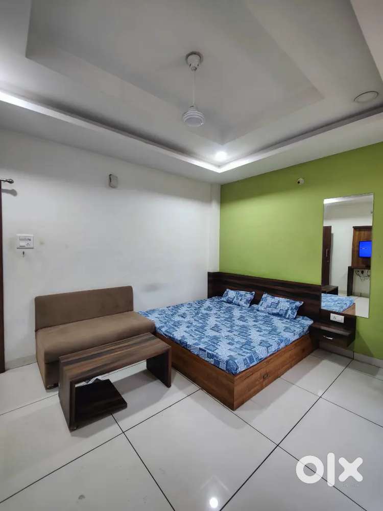 Zero brokrage!!! furnished 1 RK flat available in Vijay nagar sq