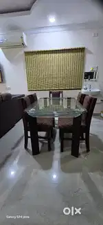 Glass top Dining table