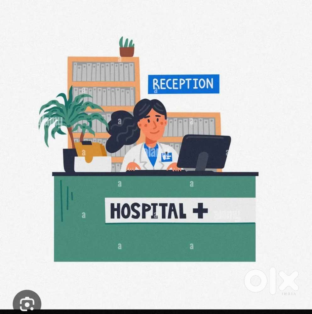 Receptionist hospital clinic