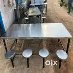 Steel Dining Table