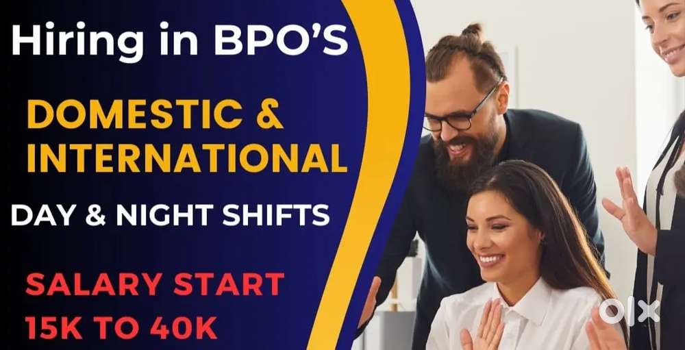 International bpo job,chat/voice process 5 days working cab facility