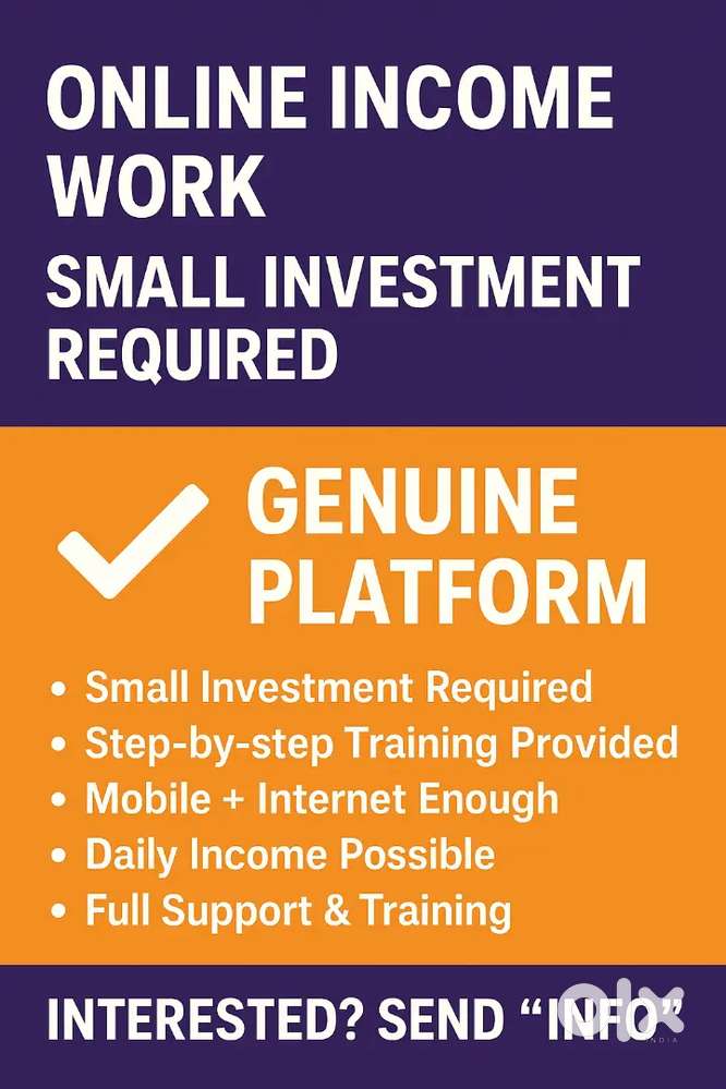 घर बैठे ₹500–₹1500 Daily कमाएँ  Simple Mobile ork