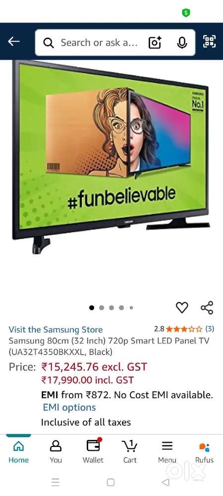 Samsung 24inch LED TV