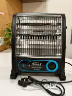 Blaze(Heater) Two Heat Setting 400w/800w Shockproof ABS Boddy  Black