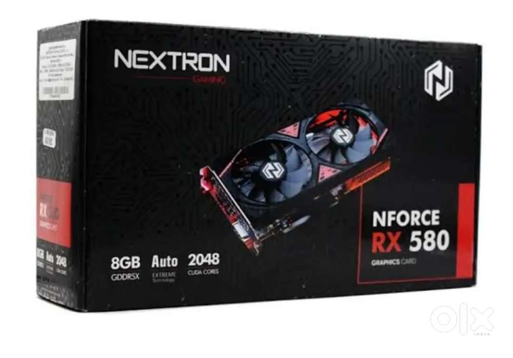 Rx580 8gb graphics card new condition