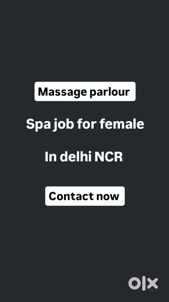 Spa job delhi ncr female