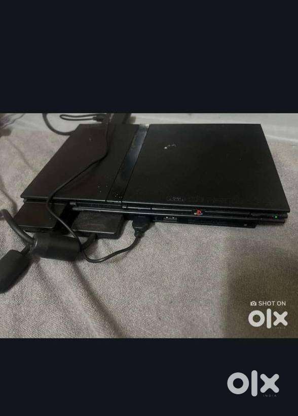 PS 2 WITH FULL CONSOLE WITH ALL CABLES