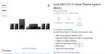 Sony 5.1ch DAV TZ215 DVD Home Theatre System