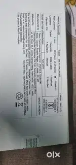 Brand new box packed