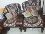 Wooden sofa