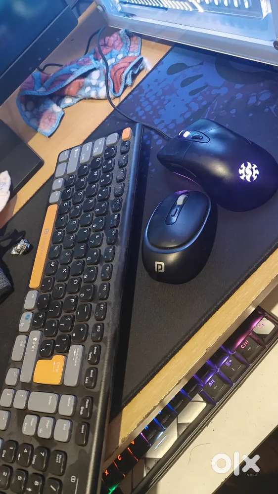 Potronics wireless keyboard and Mouse and XPG gaming Mouse