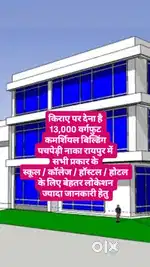 COMMERCIAL BUILDING AVAILABLE PACHPEDHI NAKA RAIPUR