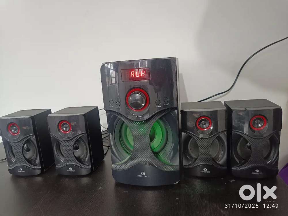 Zebronics 4:1 Music system in tip top condition