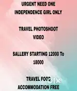 URGENT NEED ONE GIRL INDEPENDENCE GIRL TRAVEL WORK SHOOT VIDEOS