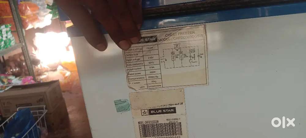 Blue star Chest freezer