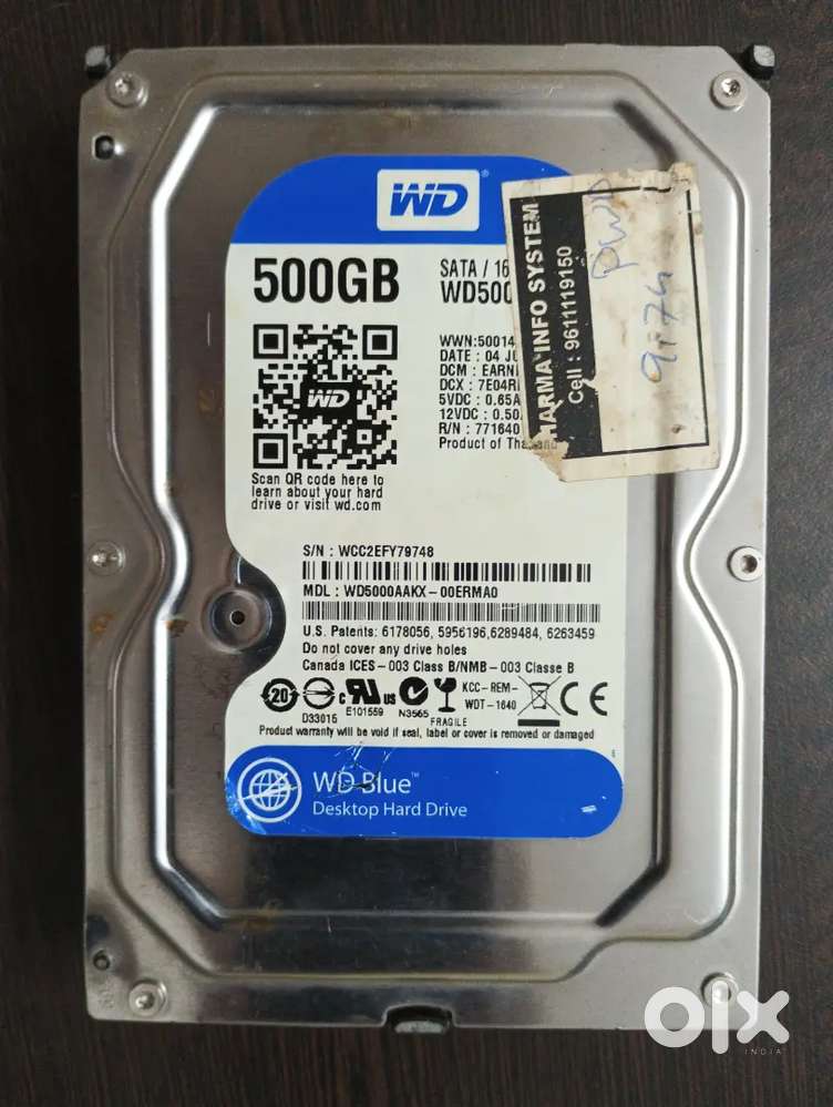 500GB Hard Drive
