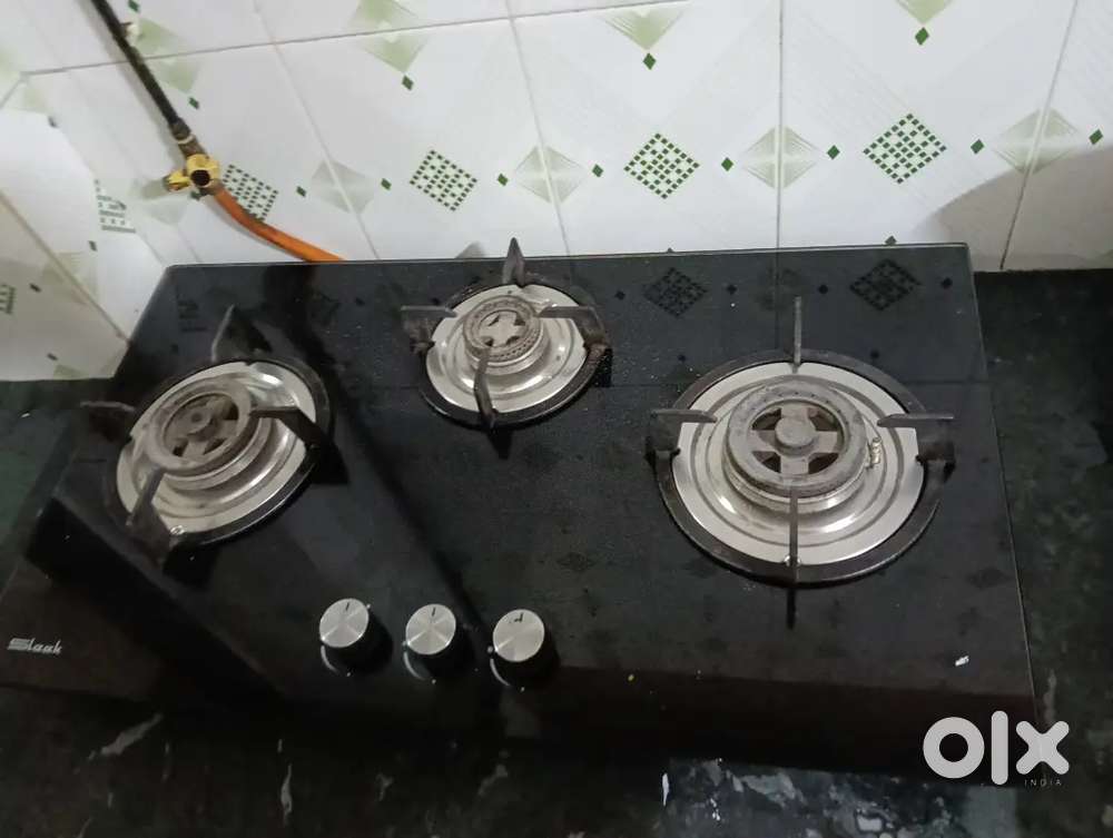 Kitchen 3 burner Hob