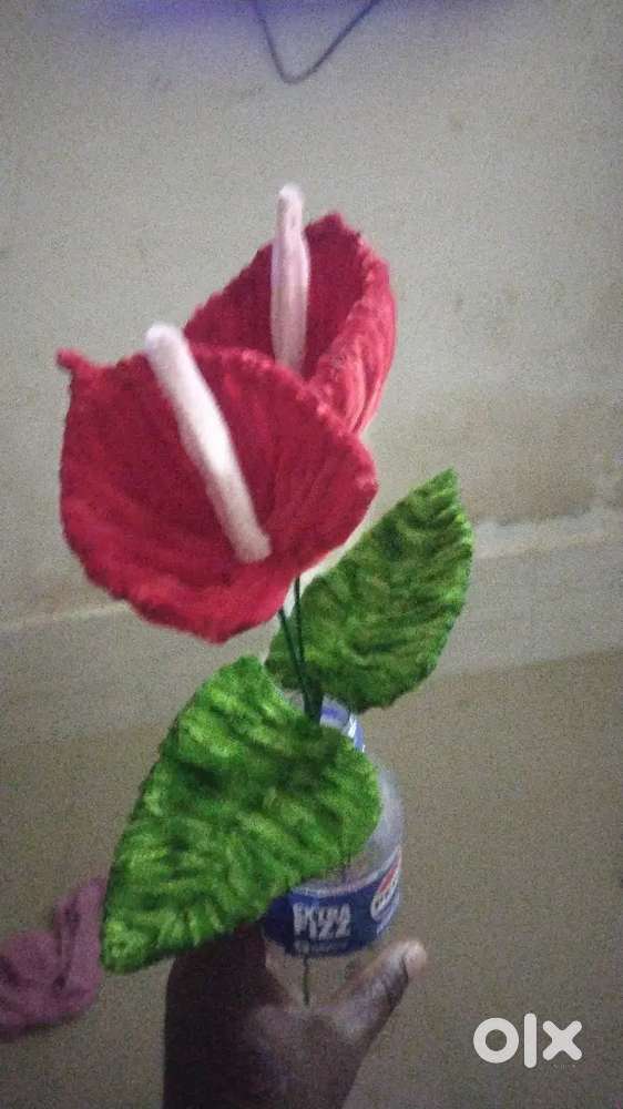 100 each flower pipe cleaner flower