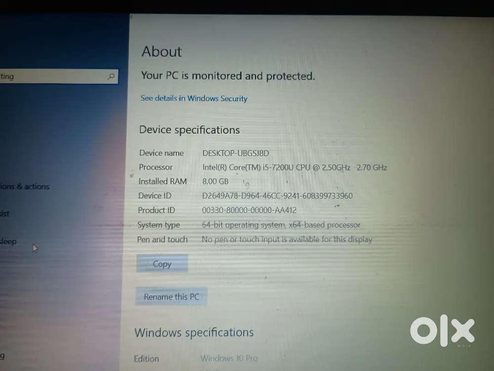 Dell i5 laptop