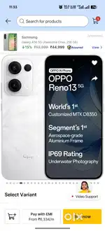 Reno 13 7 month use only
