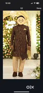 Reception dress|   Indo Western | Sherwani