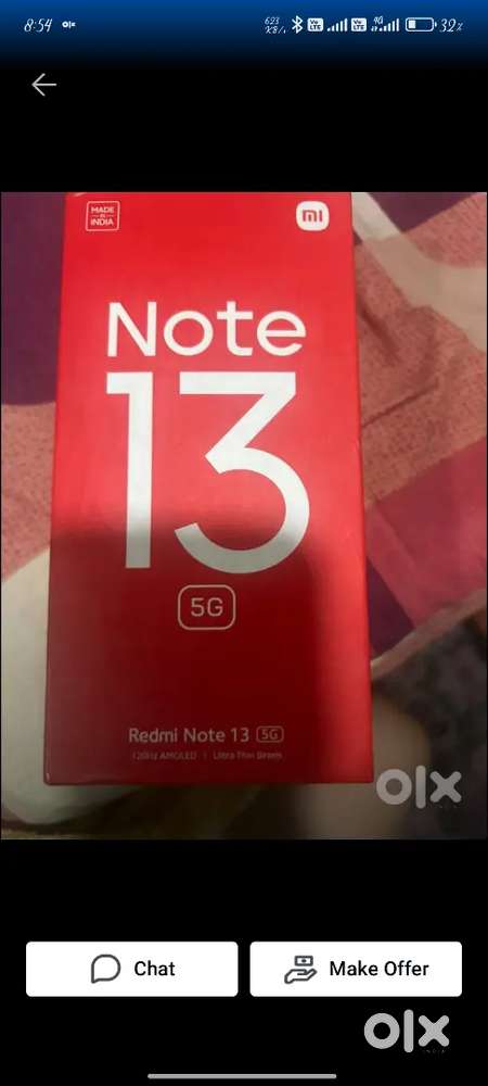 Redmi note 13 5g 6gb ram 128 storage good condition