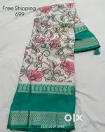 Banarasi Crepe Silk Print Saree