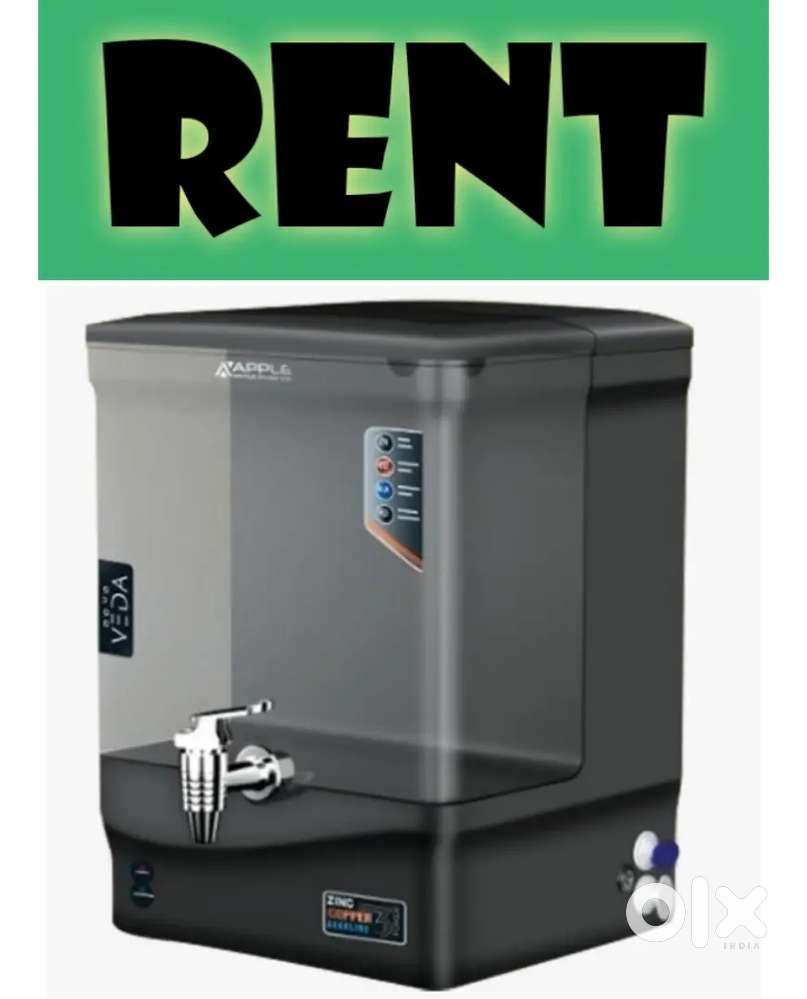Water purifier available on rent