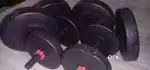 Rs.1700-  28kg dumbbells