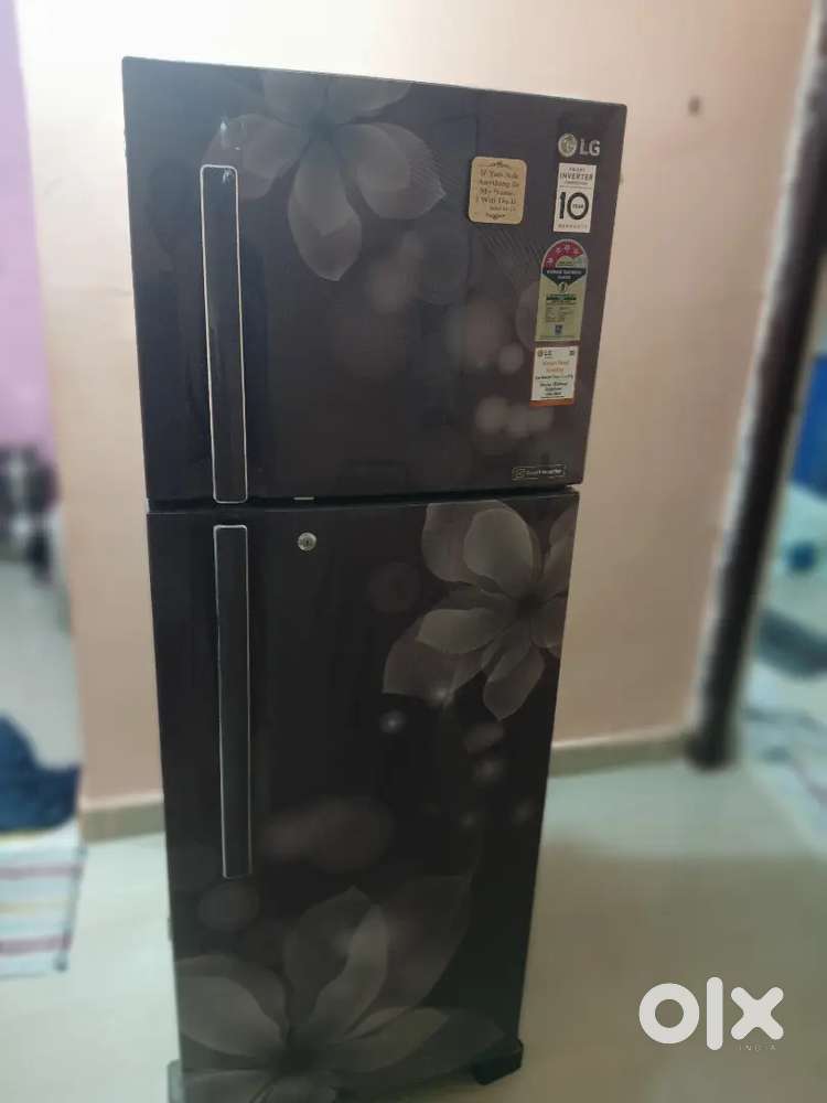 Lg fridge double door 260 litres 4 star
