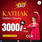 Join Live kathak classes  Kathak course