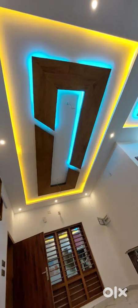 Intirior ciling work gypsum board