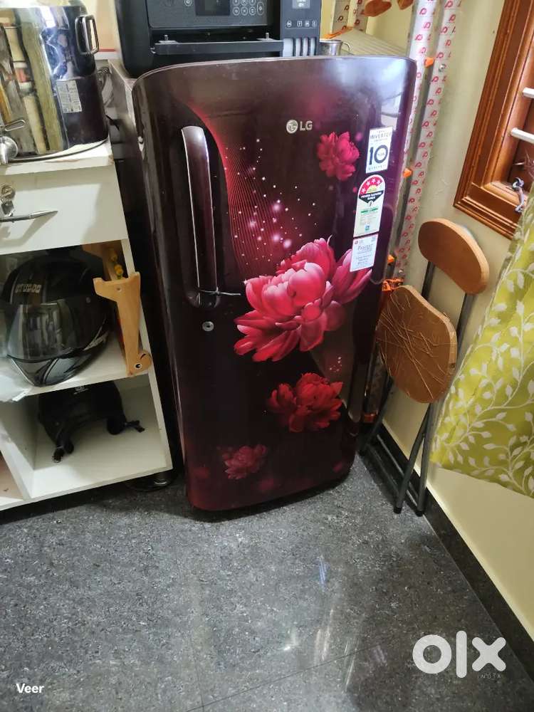 LG 185 L 5 Star Inverter Direct-Cool Single Door GL-D201ASEU