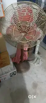 Tv and 2 fan