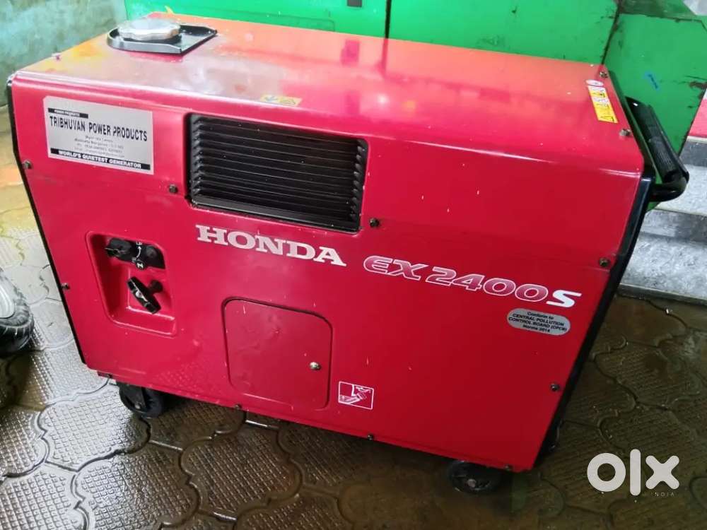 Honda 2.4kva  generator for sale