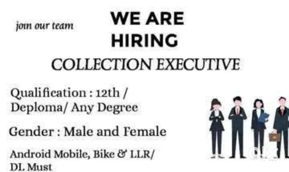 Walk In Starts # Field Collection Executive #Vacancy