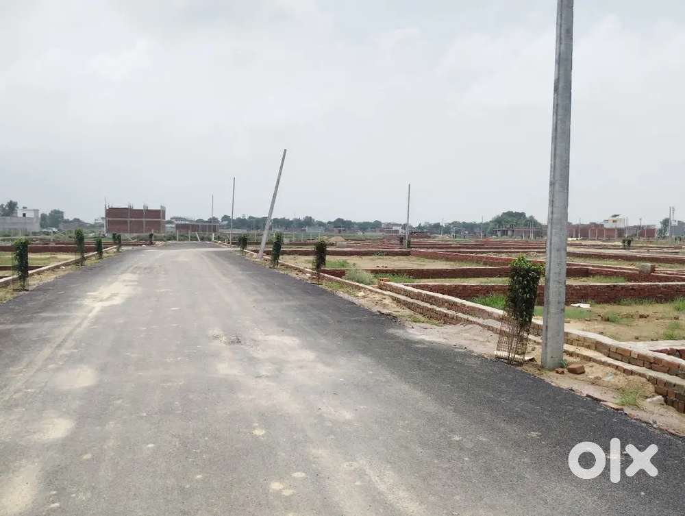 लखनऊ सुल्तानपुर रोड इकाना स्टेडियम से 10 मिनट कि दूरी पर प्लाट