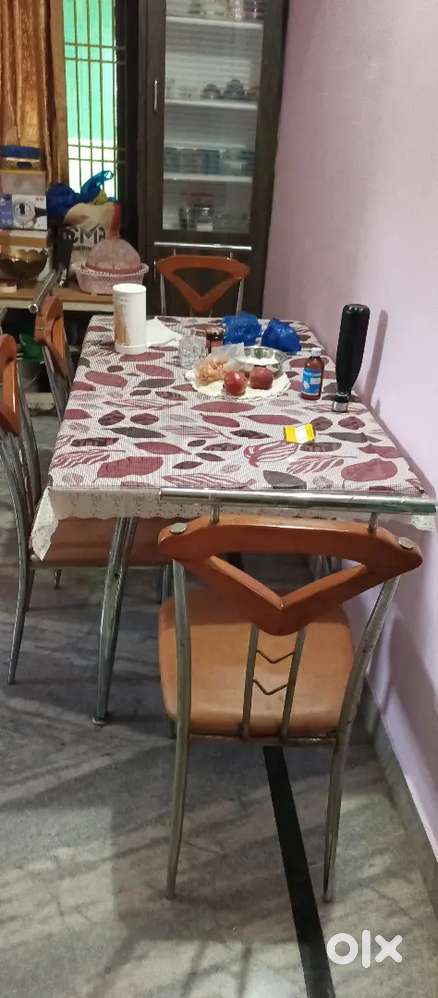 Glass Top  Dining table