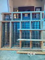 തേക്ക് ജനൽ . Wood window 4 pcs