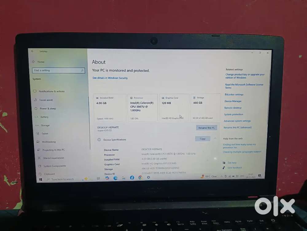 I want to sell my laptop