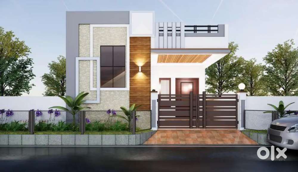 75 laks 3.5 cents 2 bedroom new house in chekpost