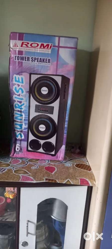 New box pack sunrise tower speaker.