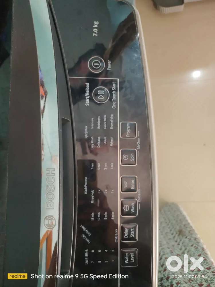 Bosch washing machine 7 kg