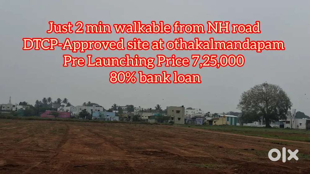 Dtcp site at 2 min Walkable distance from othakalmandapam