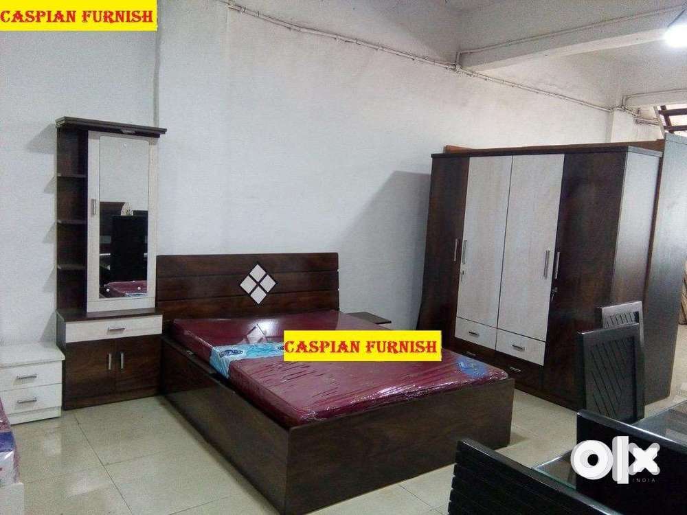 New bedroom set ( bed / wardrobe / side table /dressing table )